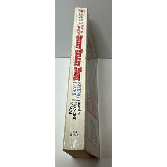 Sweet Valley High Super Edition First Edition First Print Book Spring Fever - Picture 7 of 10